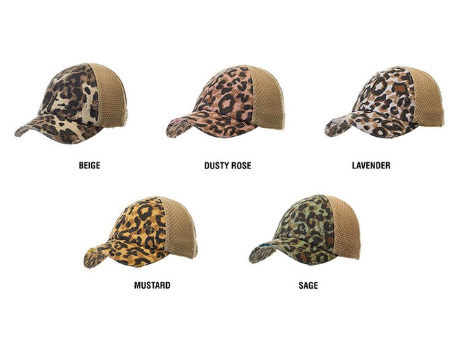 C.C. BASEBALL PONYCAP-LEO