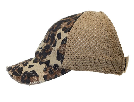 C.C. BASEBALL PONYCAP-LEO