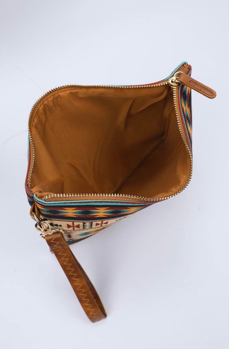 Multicolor Western Aztec Print Clutch / Handbag
