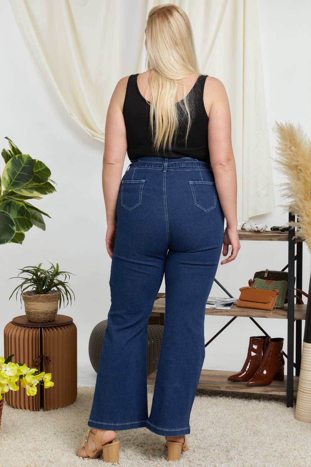 The Katherine High Waisted Denim Jeans