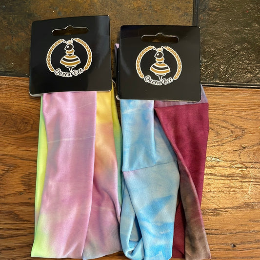 Tie dye headbands