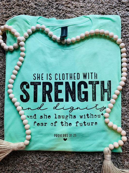 She is clothed in strength ~aqua~