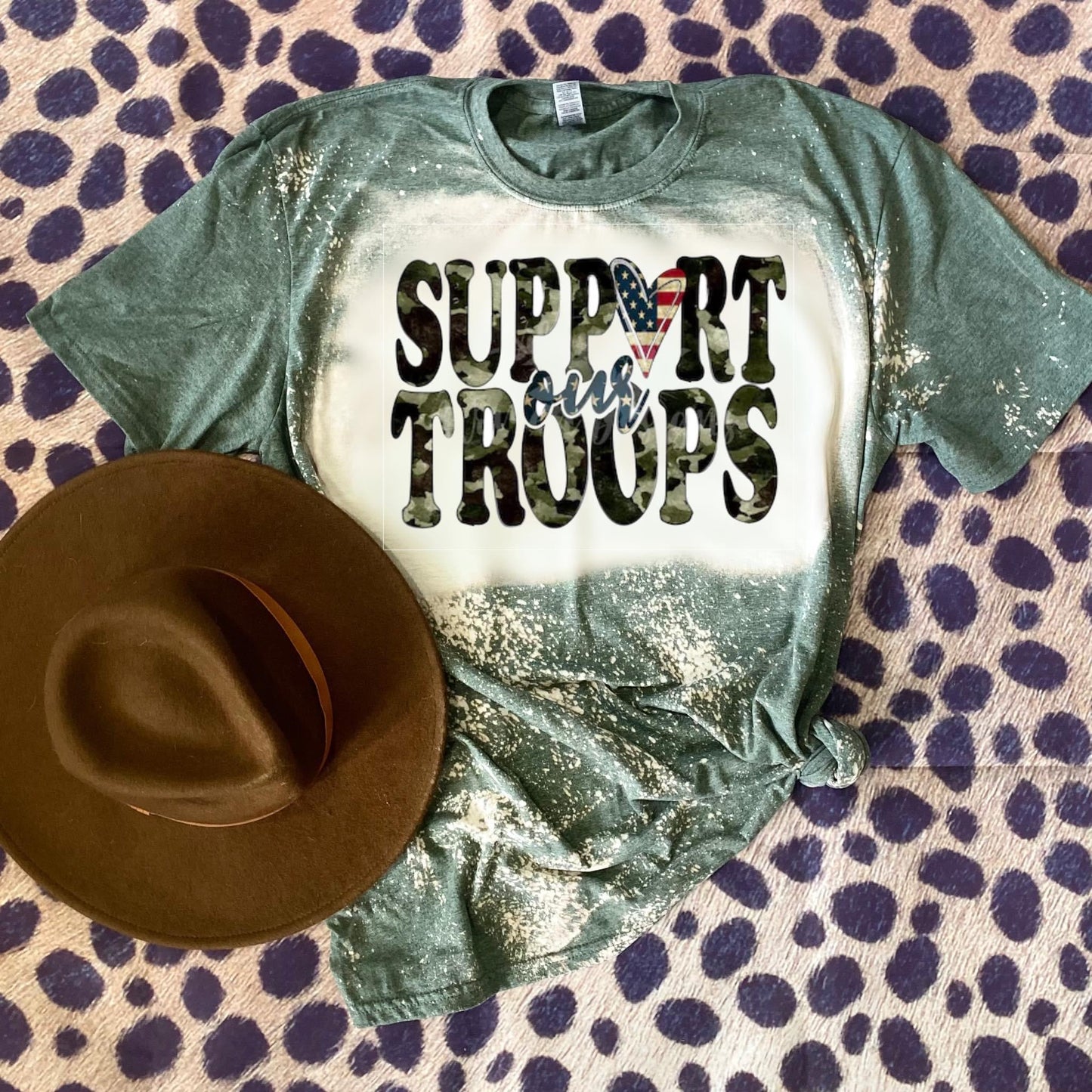 Support Our Troops ( Camo )